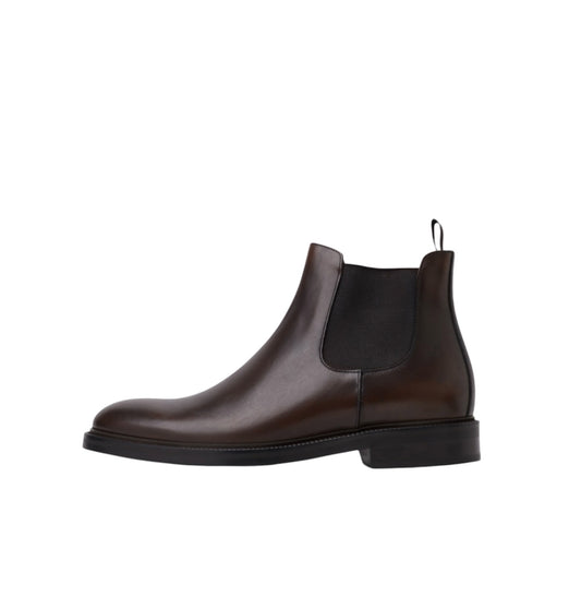 BROWN CHELSEA BOOTS